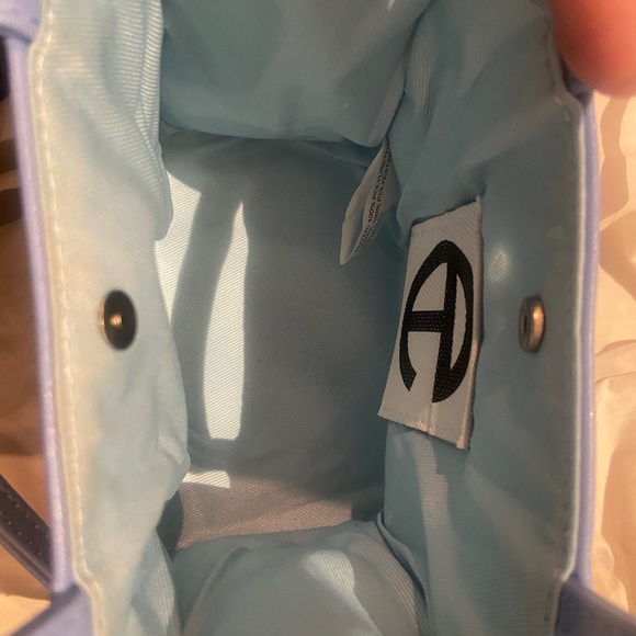 Telfar small shopping bag- pool blue NWOT - Picture 5 of 6